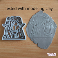 Frieren from “Sousou no Frieren” Cookie Cutter - STL file - Thumbnail 11