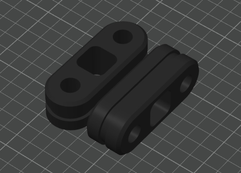 Peugeot Bipper muffer mount element