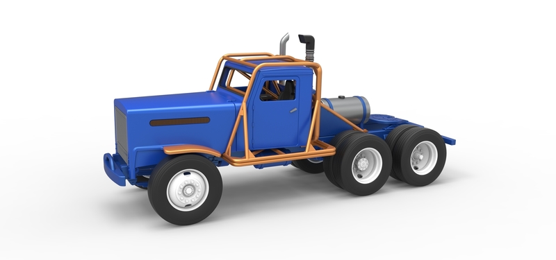 Vintage GATR Racing Semi truck Scale 1:25