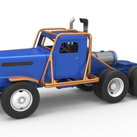 Vintage GATR Racing Semi truck Scale 1:25 - Thumbnail 1