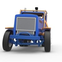 Vintage GATR Racing Semi truck Scale 1:25 - Thumbnail 6