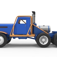 Vintage GATR Racing Semi truck Scale 1:25 - Thumbnail 8