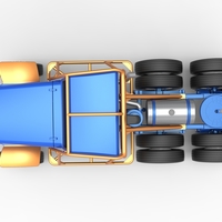 Vintage GATR Racing Semi truck Scale 1:25 - Thumbnail 9