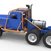 Vintage GATR Racing Semi truck Scale 1:25 - Thumbnail 10