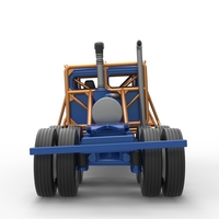 Vintage GATR Racing Semi truck Scale 1:25 - Thumbnail 12