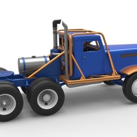 Vintage GATR Racing Semi truck Scale 1:25 - Thumbnail 13