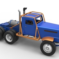 Vintage GATR Racing Semi truck Scale 1:25 - Thumbnail 16