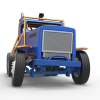 Vintage GATR Racing Semi truck Scale 1:25 - Thumbnail 18