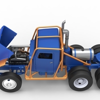 Vintage GATR Racing Semi truck Scale 1:25 - Thumbnail 20