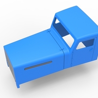 Cab of Vintage GATR Racing Semi truck Scale 1:25 - Thumbnail 3