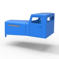 Cab of Vintage GATR Racing Semi truck Scale 1:25 - Thumbnail 10