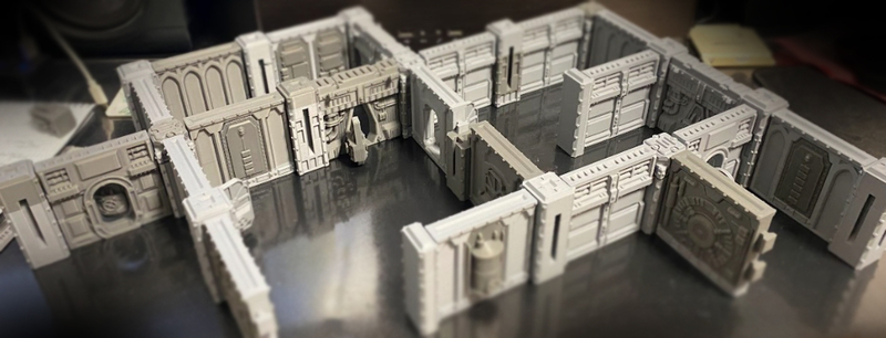 KillSquad Gallowdark Modular Sci-fi Spaceship Terrain