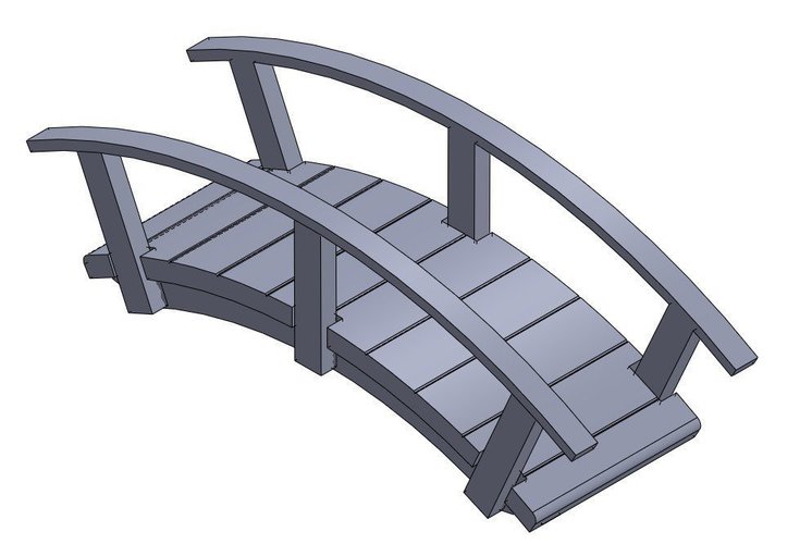 Tiny Bridge 3D Print 57575
