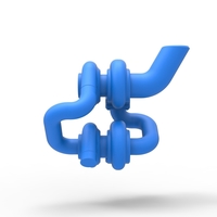 Turbocharger Version 2 Scale 1:25 - Thumbnail 6