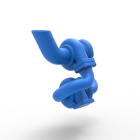 Turbocharger Version 2 Scale 1:25 - Thumbnail 9