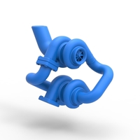 Turbocharger Version 2 Scale 1:25 - Thumbnail 11