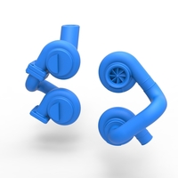 Turbocharger Version 2 Scale 1:25 - Thumbnail 12