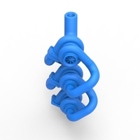 Turbocharger Version 3 Scale 1:25 - Thumbnail 4