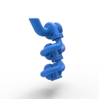 Turbocharger Version 3 Scale 1:25 - Thumbnail 9