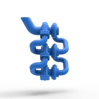 Turbocharger Version 3 Scale 1:25 - Thumbnail 10