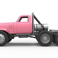 Vintage GATR Racing Semi truck Version 3 Scale 1:25 - Thumbnail 7