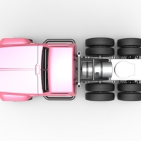 Vintage GATR Racing Semi truck Version 3 Scale 1:25 - Thumbnail 8