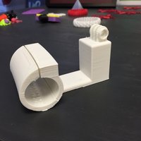 Small GoPro Hula Hoop Mount 3D Printing 57591