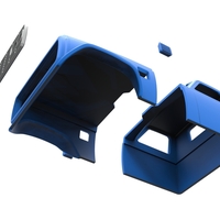 Cab of Vintage GATR Racing Semi truck Version 3 Scale 1:25 - Thumbnail 11