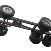 Chassis of Vintage GATR Racing Semi truck Version 3 Scale 1:25 - Thumbnail 3