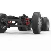 Chassis of Vintage GATR Racing Semi truck Version 3 Scale 1:25 - Thumbnail 5