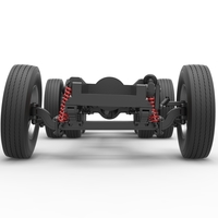 Chassis of Vintage GATR Racing Semi truck Version 3 Scale 1:25 - Thumbnail 6