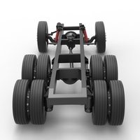 Chassis of Vintage GATR Racing Semi truck Version 3 Scale 1:25 - Thumbnail 12