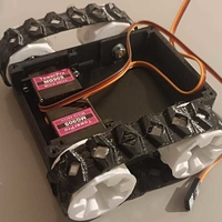 Mini Servo Track Chassis - 3D Printed Robotics Platform - Thumbnail 2