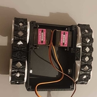 Mini Servo Track Chassis - 3D Printed Robotics Platform - Thumbnail 4