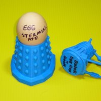 Small Geoffs Dalek Egg Cup 3D Printing 57607