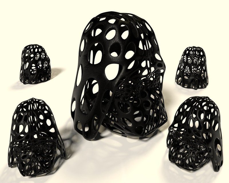 Darth Vader - Voronoi Style