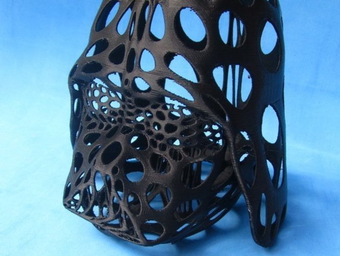 Darth Vader - Voronoi Style 3D Print 57623