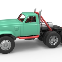 Vintage GATR Racing Semi truck Version 4 Scale 1:25 - Thumbnail 1