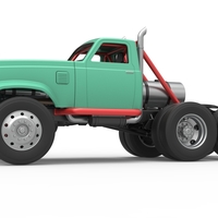 Vintage GATR Racing Semi truck Version 4 Scale 1:25 - Thumbnail 2