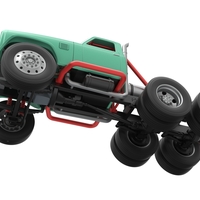 Vintage GATR Racing Semi truck Version 4 Scale 1:25 - Thumbnail 3