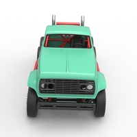 Vintage GATR Racing Semi truck Version 4 Scale 1:25 - Thumbnail 7