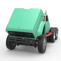 Vintage GATR Racing Semi truck Version 4 Scale 1:25 - Thumbnail 13