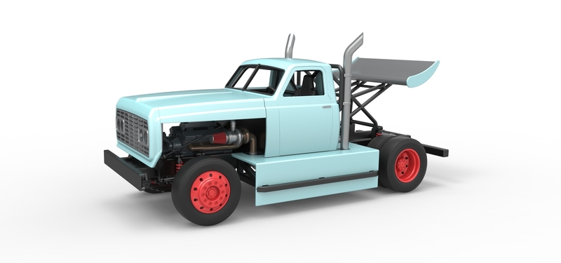 Big Rig Racing Semi truck Scale 1:25