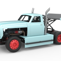 Big Rig Racing Semi truck Scale 1:25 - Thumbnail 1