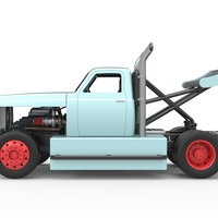 Big Rig Racing Semi truck Scale 1:25 - Thumbnail 6