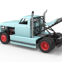 Big Rig Racing Semi truck Scale 1:25 - Thumbnail 9