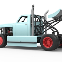 Big Rig Racing Semi truck Scale 1:25 - Thumbnail 10