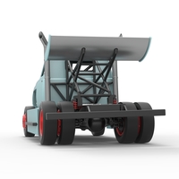 Big Rig Racing Semi truck Scale 1:25 - Thumbnail 12