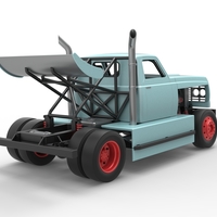 Big Rig Racing Semi truck Scale 1:25 - Thumbnail 13