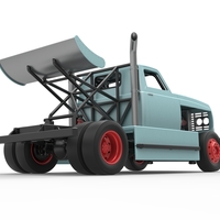 Big Rig Racing Semi truck Scale 1:25 - Thumbnail 14